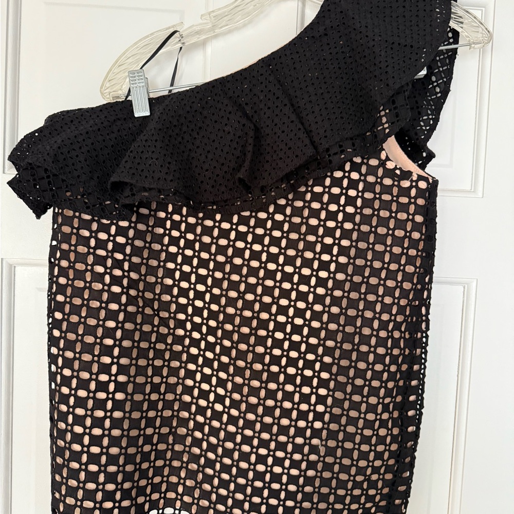 Elegant Black One-Shoulder top